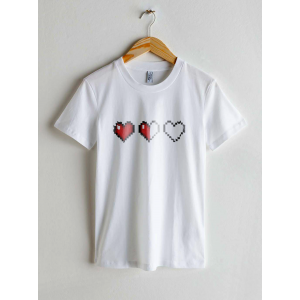 Tricou Pixel hearts